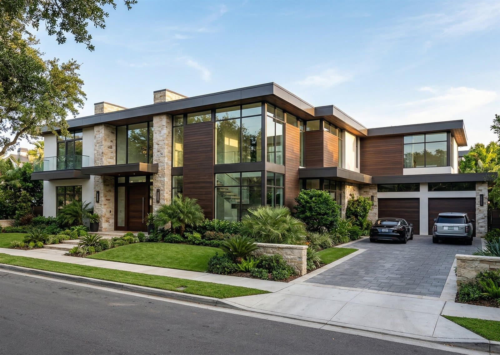 Luxury home exterior